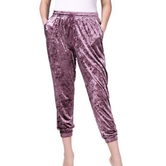 weavers Pants - Weavers velvet jogger pants